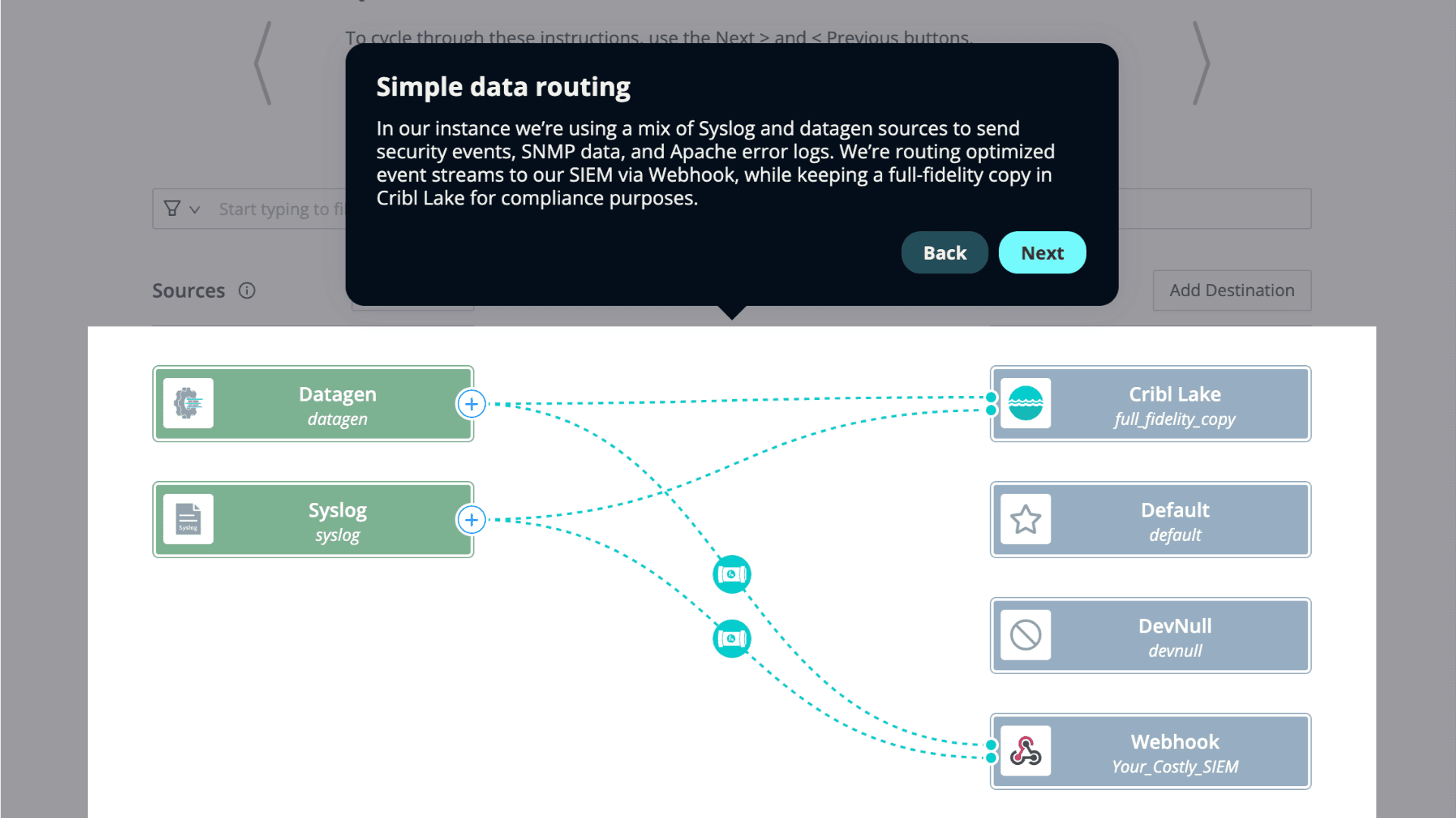 Demo Thumb Routing