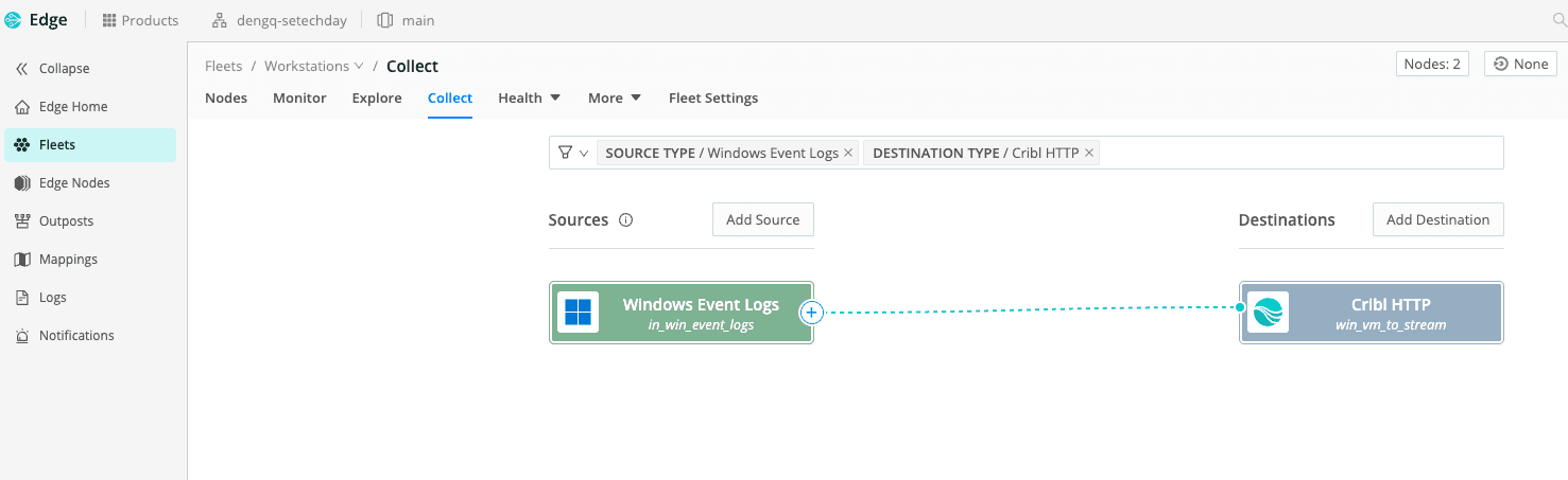 The easy button — Get Cribl Edge Windows Events into Elastic - inline image 3