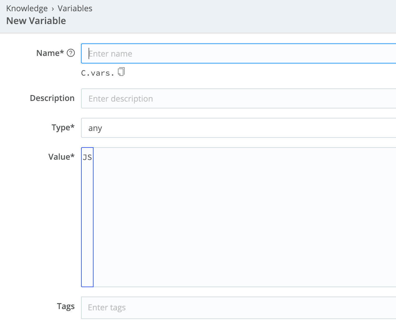 Blog image: knowledge variables