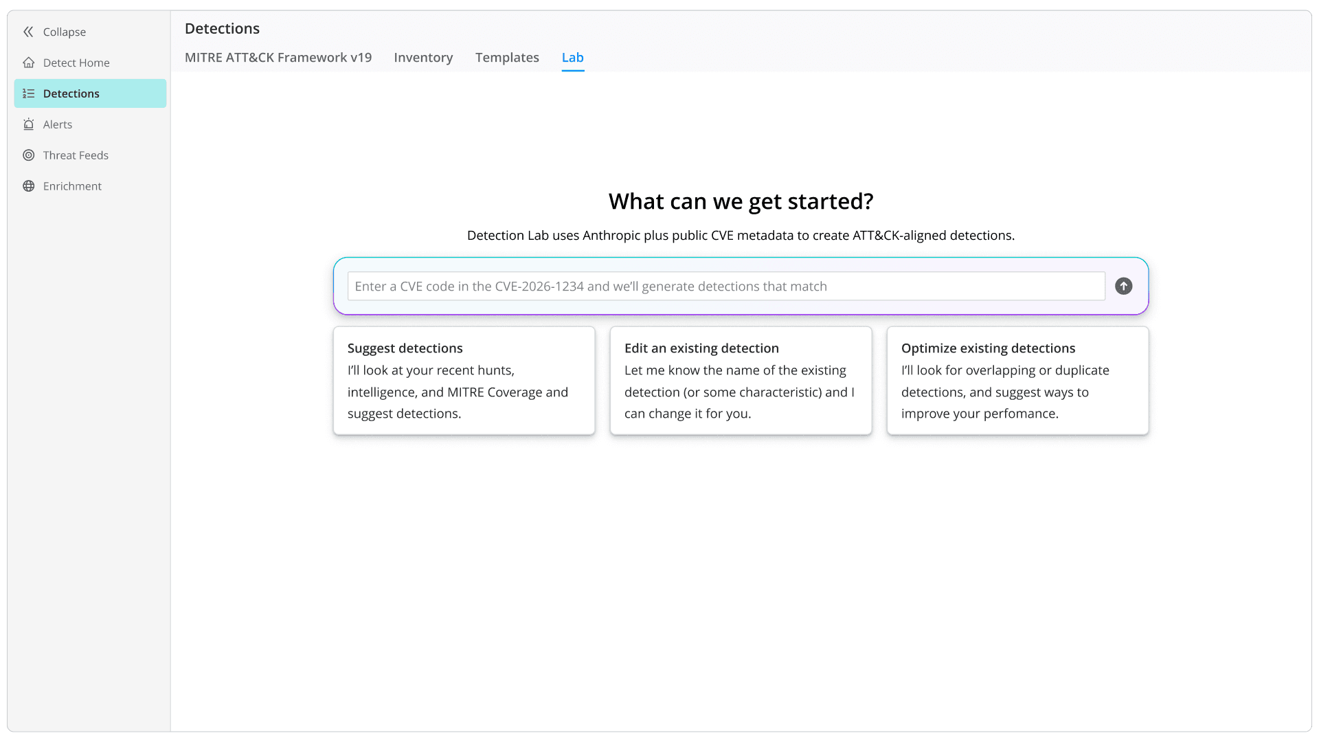 Products | Cribl Detect - Features - Early Products | Cribl Detect - Features - Early