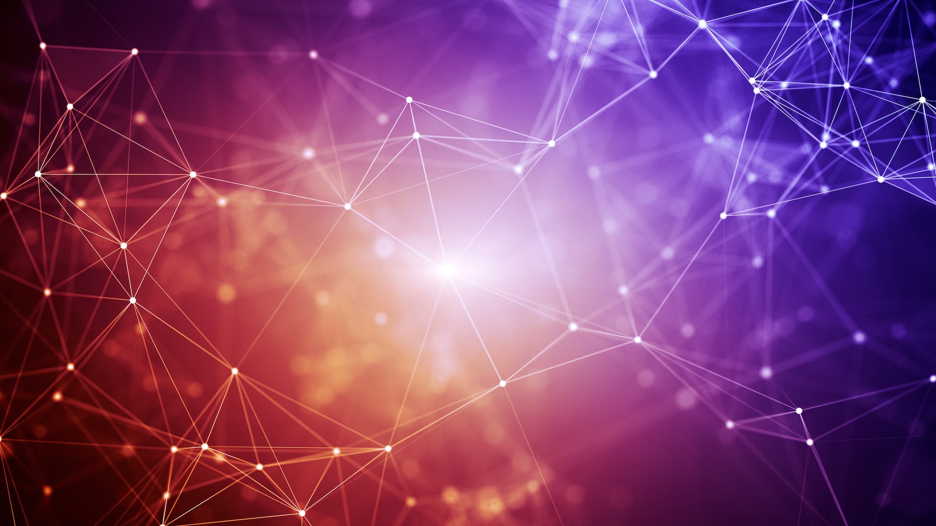 Concept of Network, connections, internet communication. 3d illustration