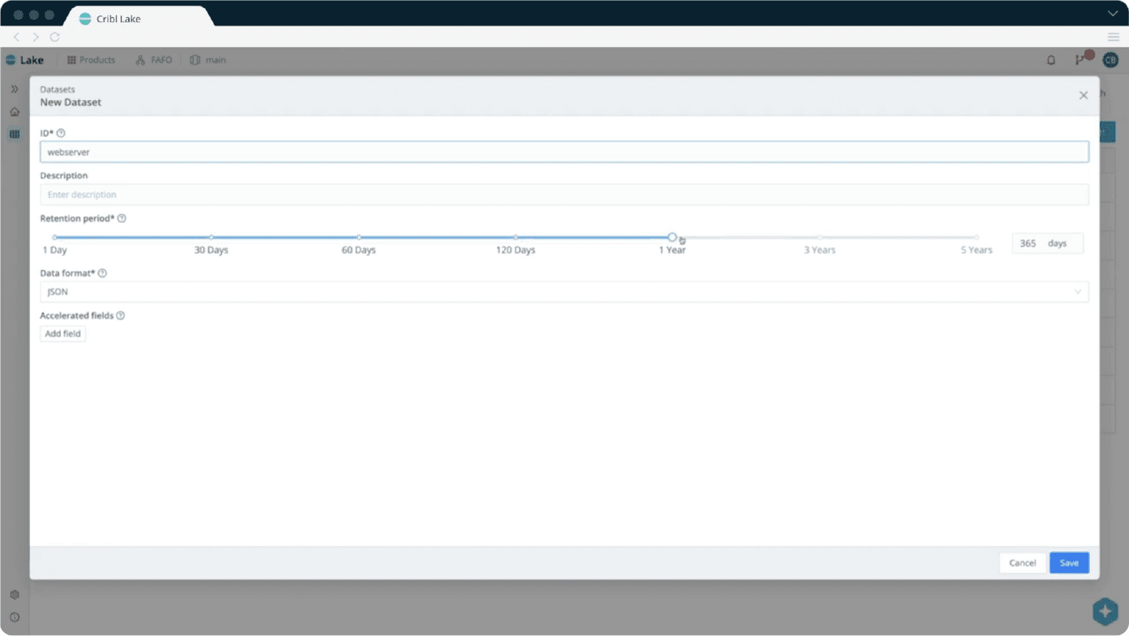 Cut Storage Costs with Cribl Lake - Set Data Retention