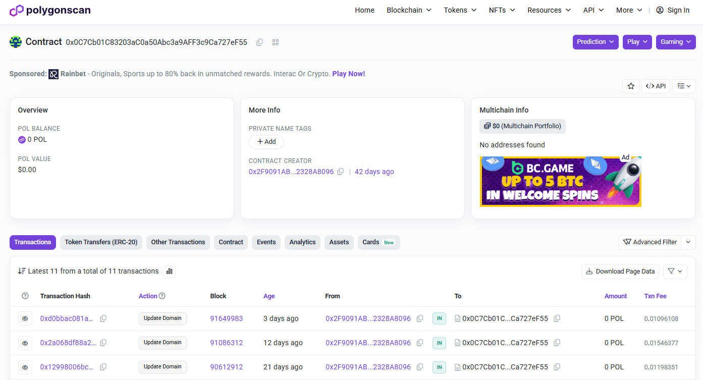 Cribl SecOps Uncovers EtherHiding Malware Campaign on the Blockchain - img 7