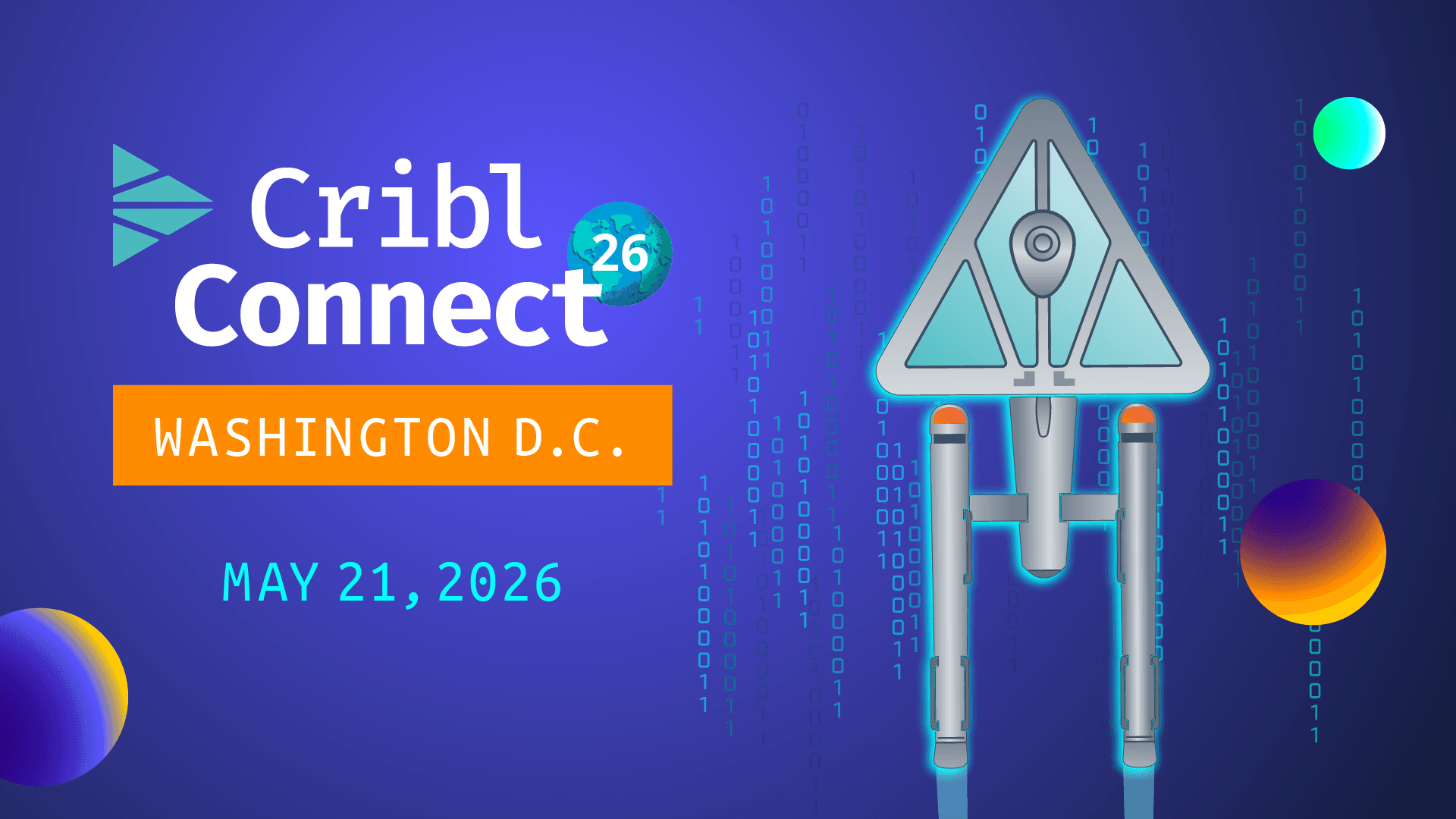 CriblConnect Washington DC - What to Expect - Hero CriblConnect Washington DC - What to Expect - Hero