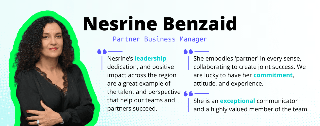 Nesrine Benzaid - blog highlight
