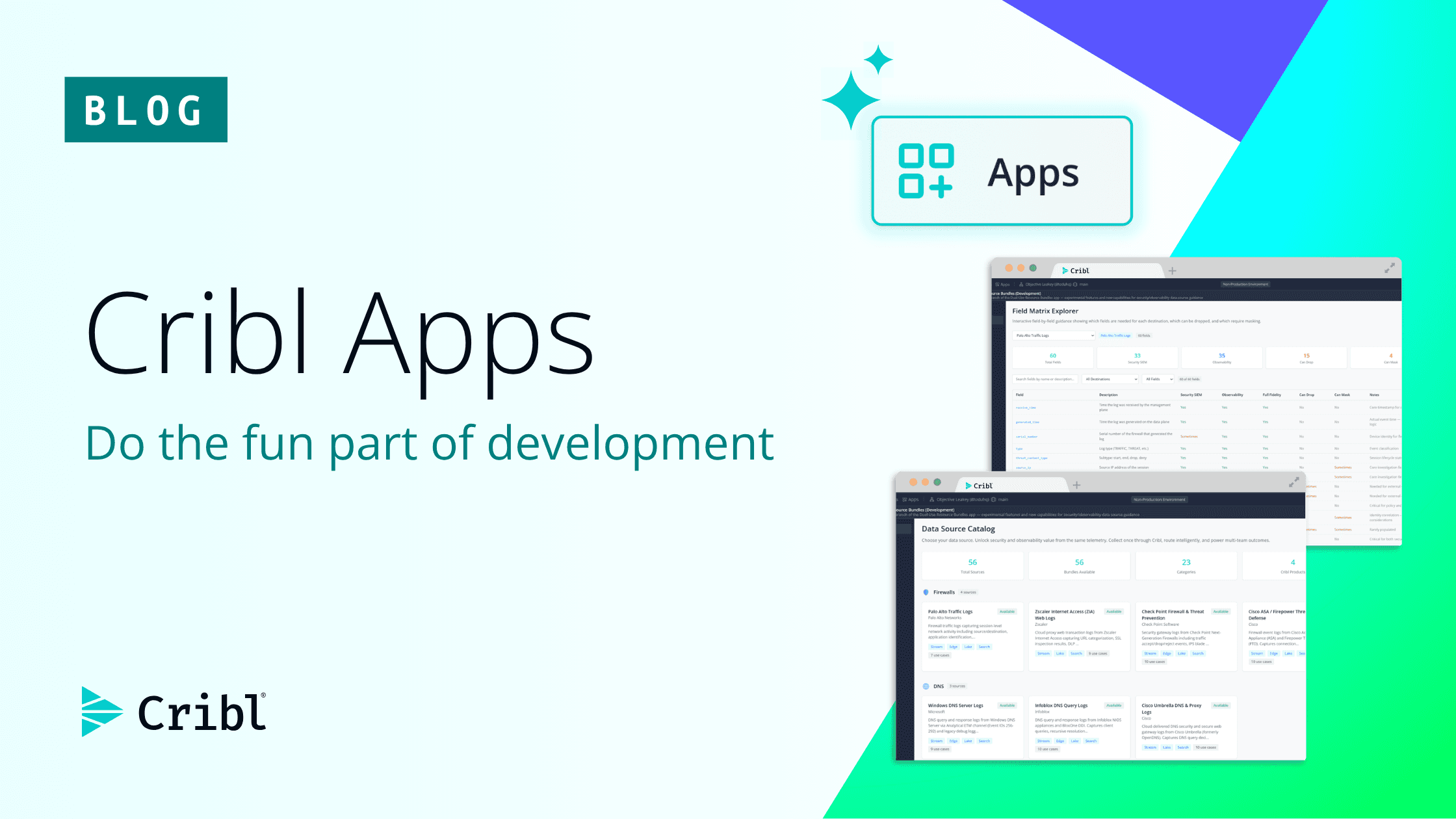 Cribl Apps: Do the fun part of development - og image