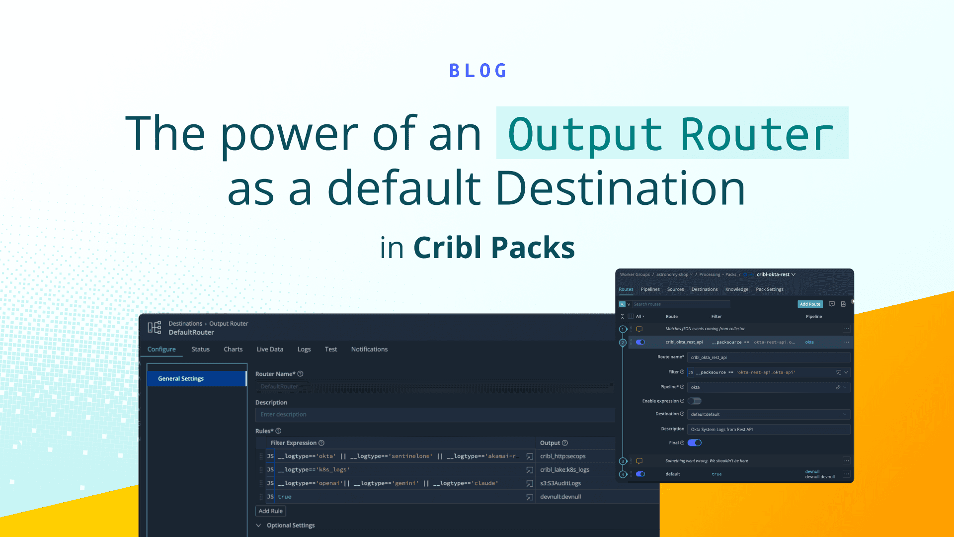 D-1942 Output Router Cribl Packs OG