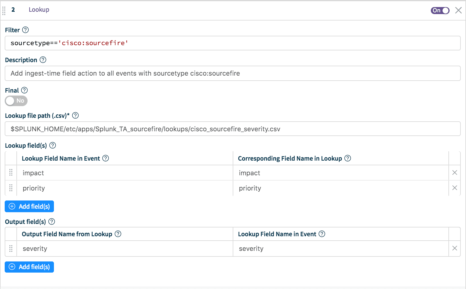 sourcefire-lookup