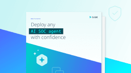 Deploy any AI SOC agent with confidence - OG
