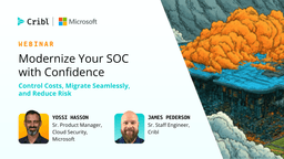 Webinar - Modernize your SOC w/ Microsoft -