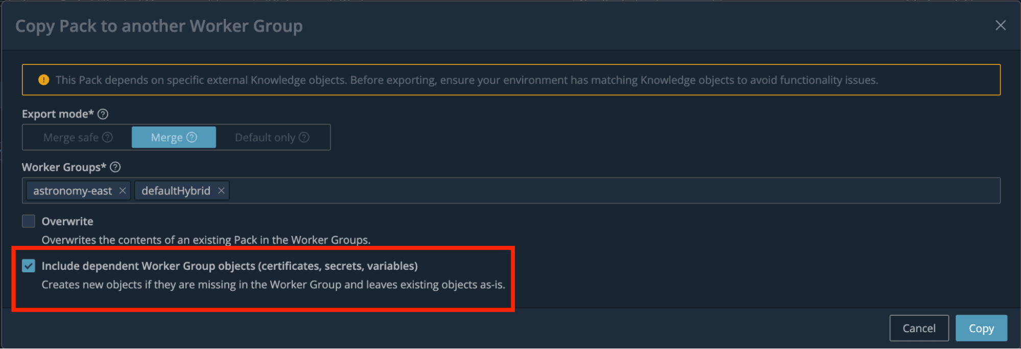 blog image 3: Get cleaner multi-environment configs with Group Variables for Cribl Packs