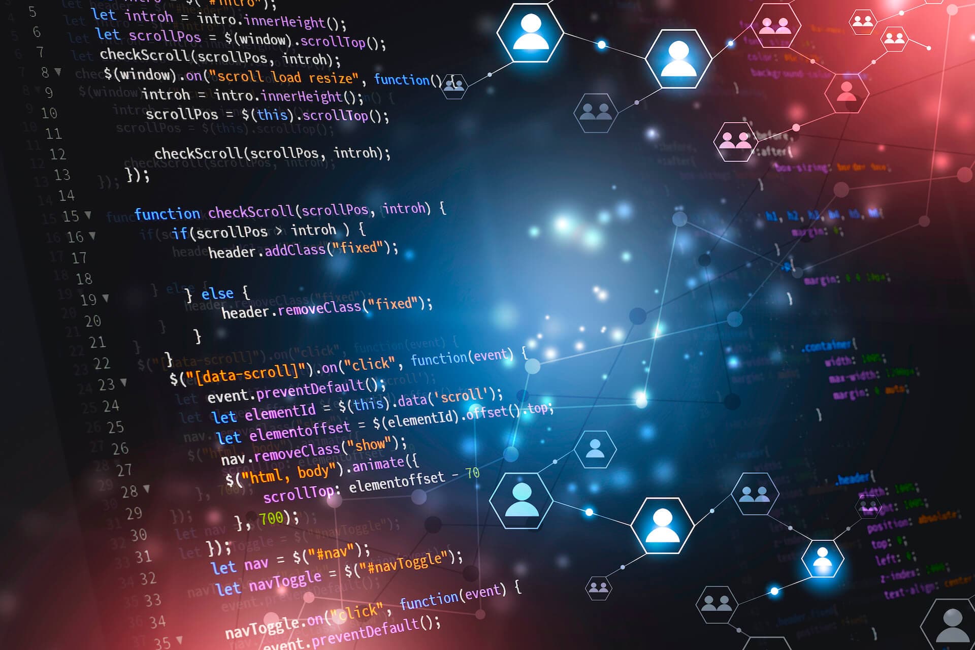 javascript front-end developing
