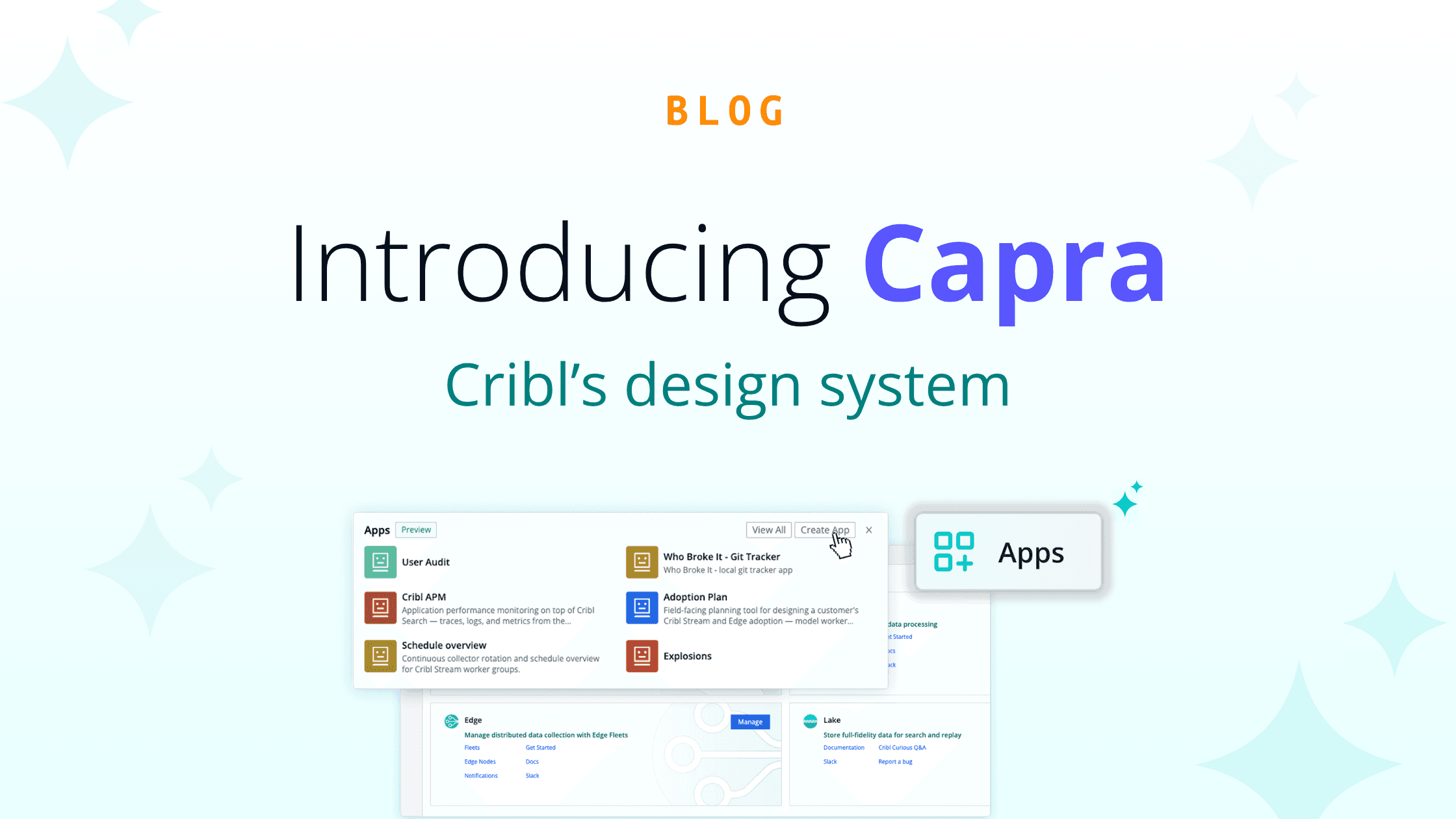 Introducing Capra, Cribl’s design system - og image