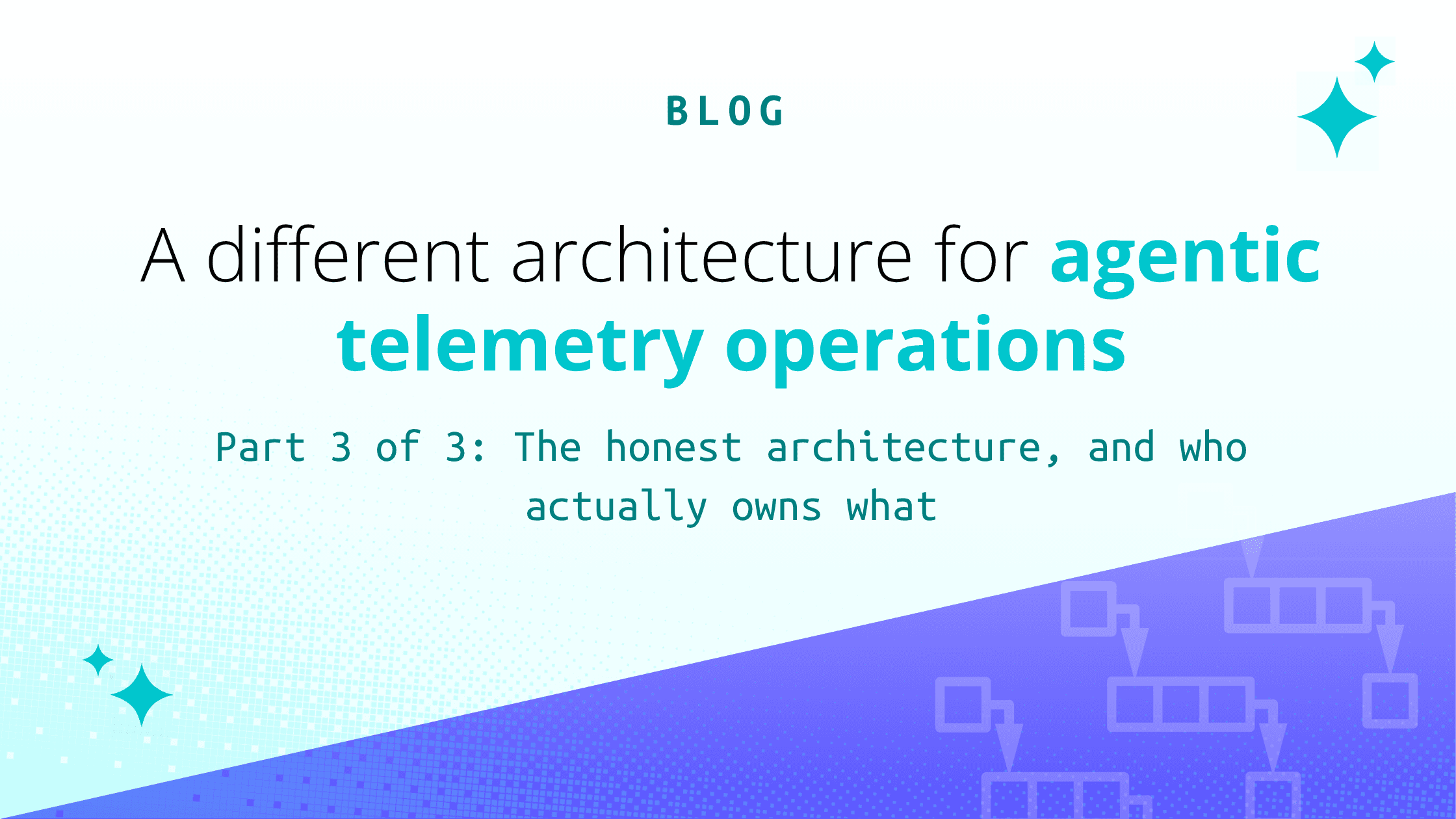 A different architecture for agentic telemetry operations - og image