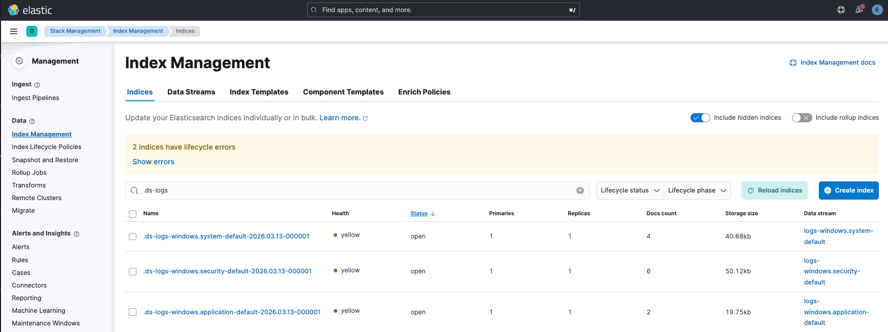 The easy button — Get Cribl Edge Windows Events into Elastic - inline image 18