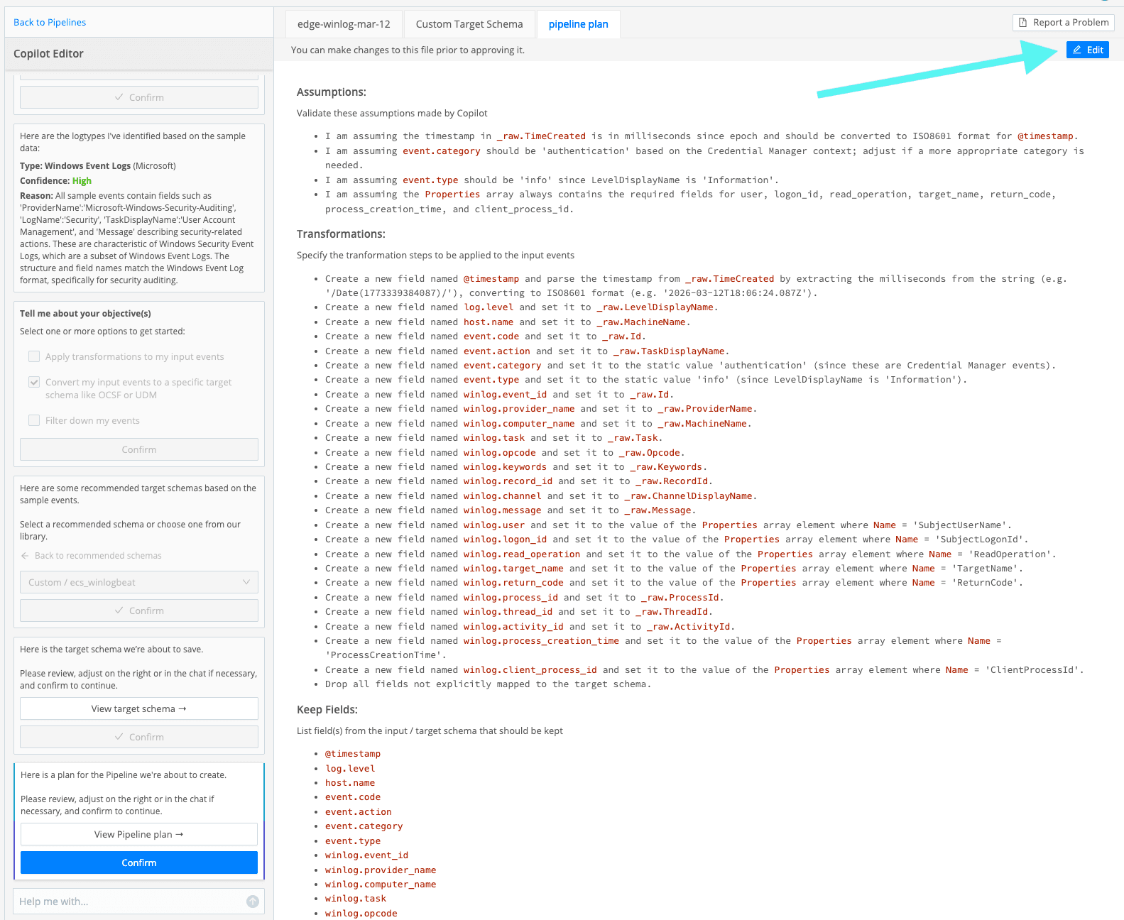 The easy button — Get Cribl Edge Windows Events into Elastic - inline image 11