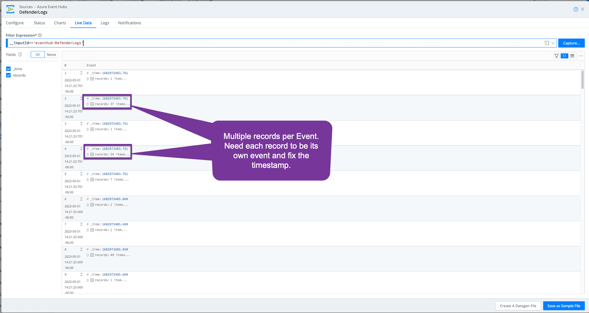 Defender Log Picture Microsoft Defender Endpoint Logs and Cribl Stream – Quick Start Guide ...